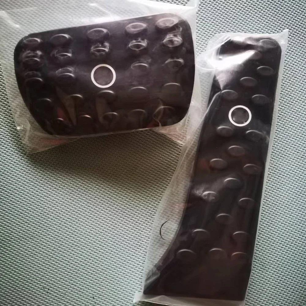 For BRABUS Accelerator Cover Black BRABUS Pedal Cover Pad 2pcs BRABUS Braking Pedal Non Slip Cover For Mercedes G800 W463 W212