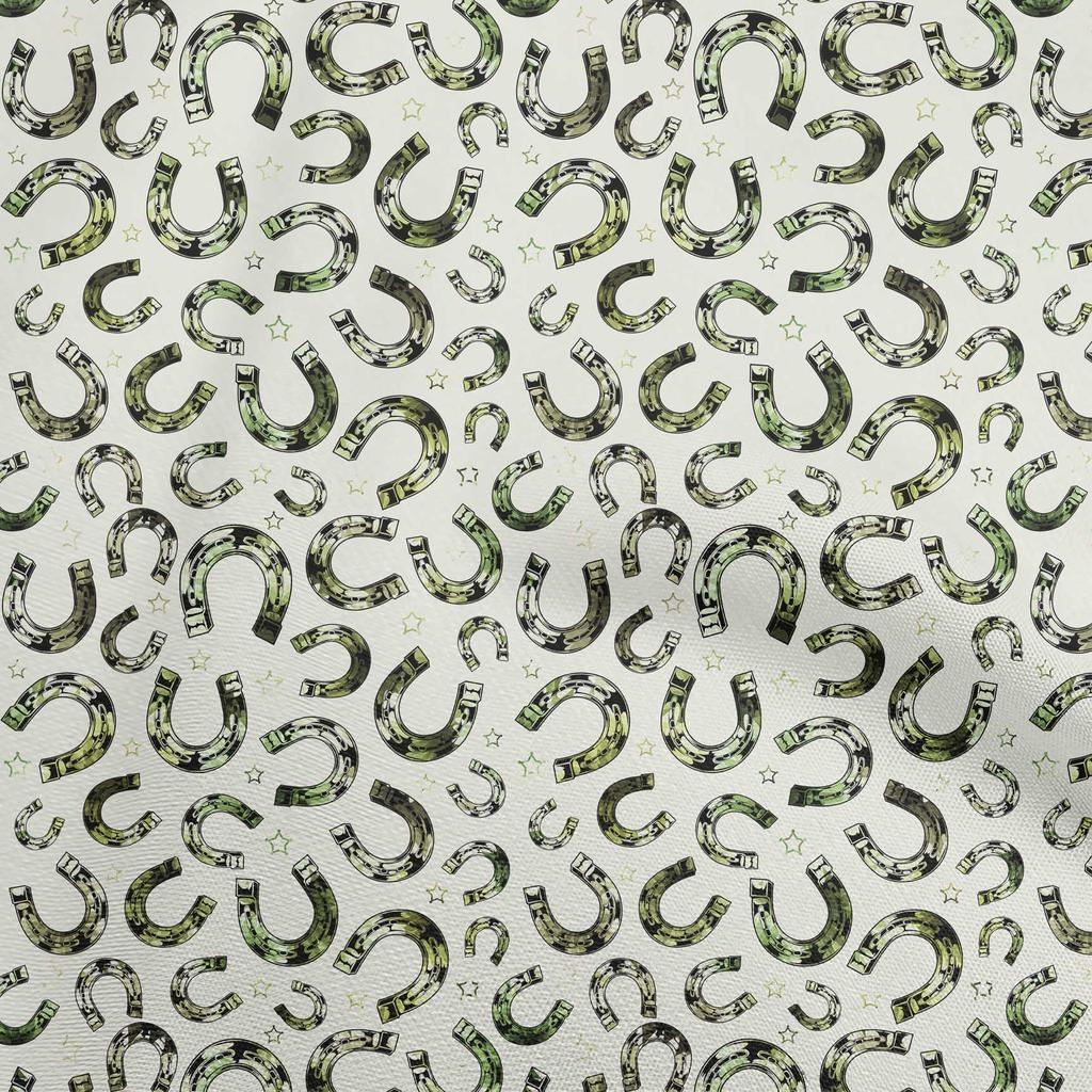 oneOone Cotton Poplin Blue Fabric Cowboy Fabric For Sewing Printed Craft Fabric By The Yard 42 Inch