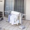 Sekisui Plastics Shoji Sekisui Aluminum Clothes Drying Rack with Blower Stand ABD-50LG