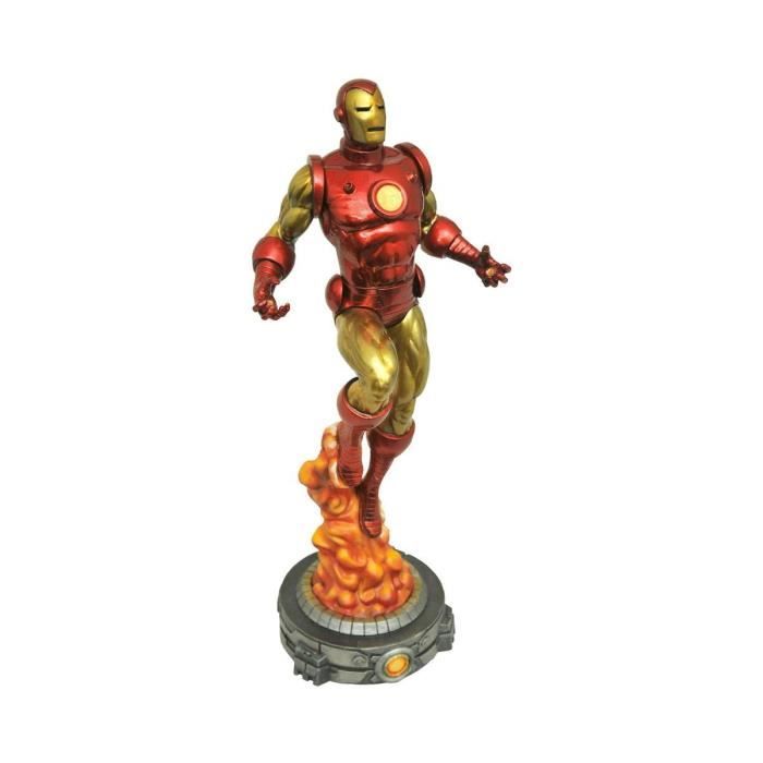 Statuette - Diamond Select - Iron Man - 28 cm - Rouge - Intérieur - Classique