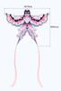 Retro Handicraft Bamboo Swallow Kite - 60cm x 80cm Chinese Style Dance Decoration Prop for Kids (2026 Edition)