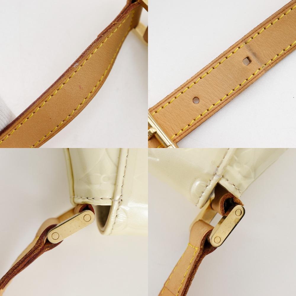 Louis Vuitton Thompson Street Shoulder Bag M91203 Perle Off White Monogram Vernis Women Used