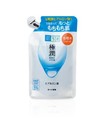 HADA LABO Gokujyun Lotion with Hyaluronic Acid Refill, 170 Ml - Type I - Light, for Oily and Combination Skin