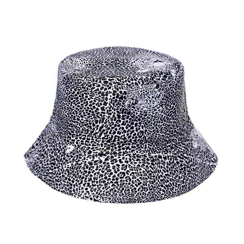 Unisex Flower Smiley Face Print Fisherman Cap Sun Hat New Summer Style