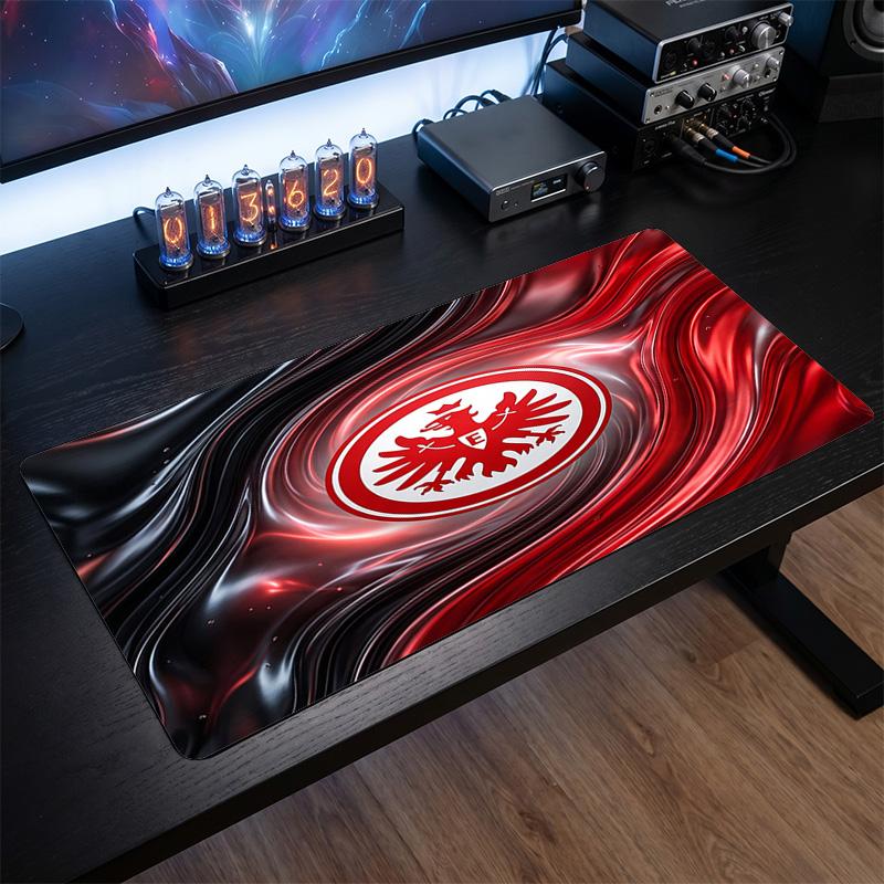 Tappetino Mouse Grande Stampa Calcio Eintracht Frankfurt, Tappetino Esteso Antiscivolo per Scrivania da Gaming per Ufficio Casa