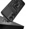 Case for Xiaomi Redmi 13C 4G / Poco C65 ARMOR SLIDE RING BACK + Glass