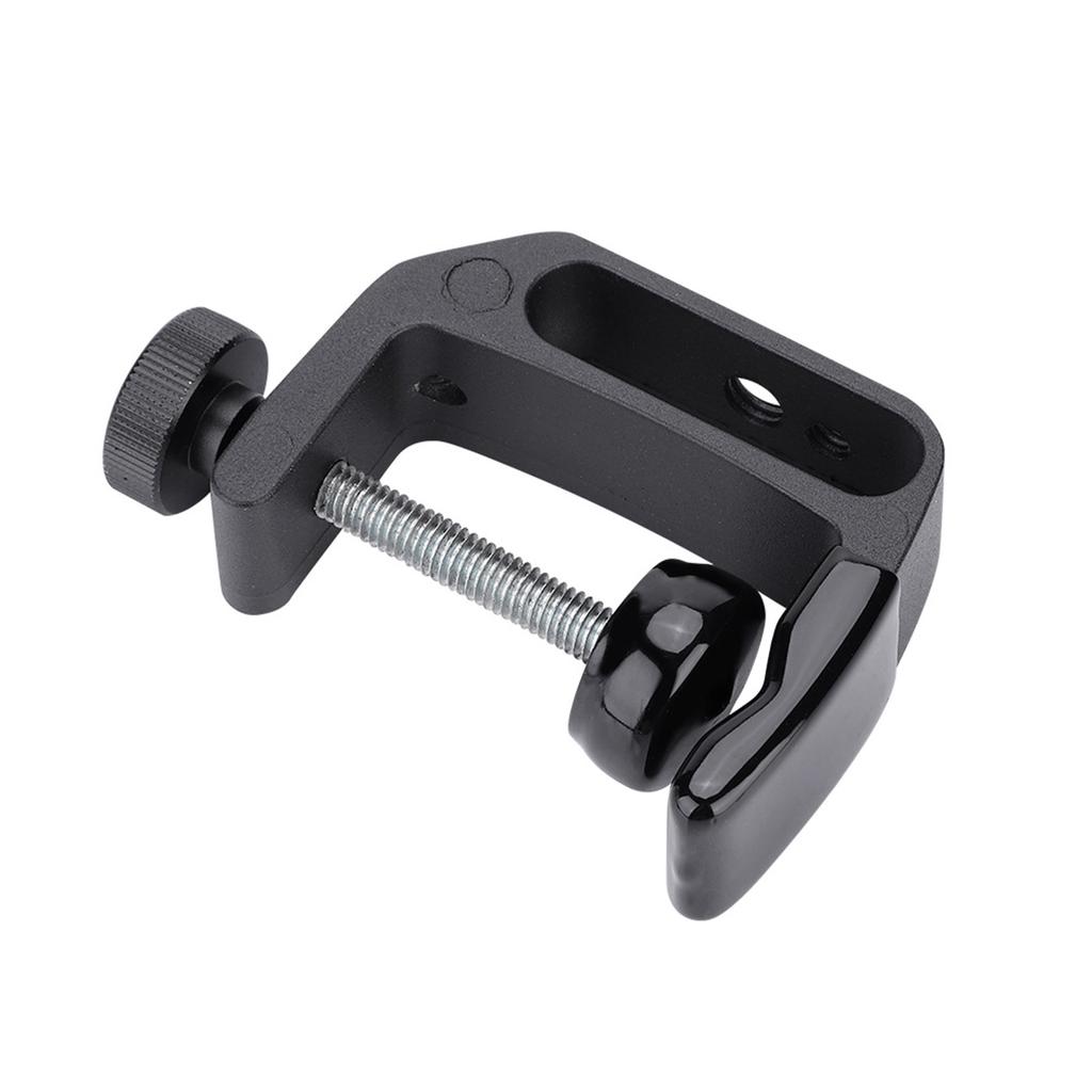 Multi function C Type Clamp Clip Mount Holder Bracket for Camera Light Stand Accessory