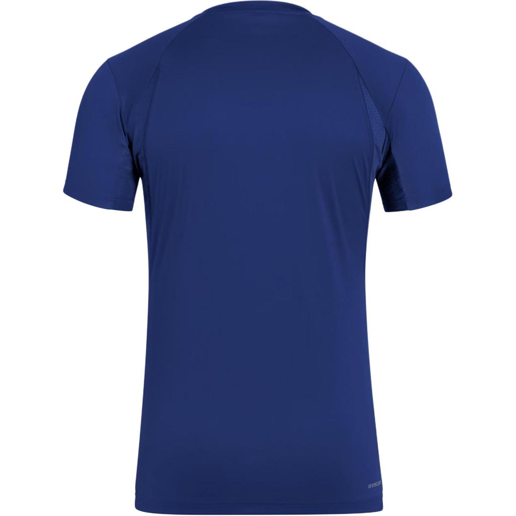 Adidas Tennis 3-Streifen SS25 Club Bequemes Kurzarm-T-Shirt Herren Tops Dunkelblau JN5730
