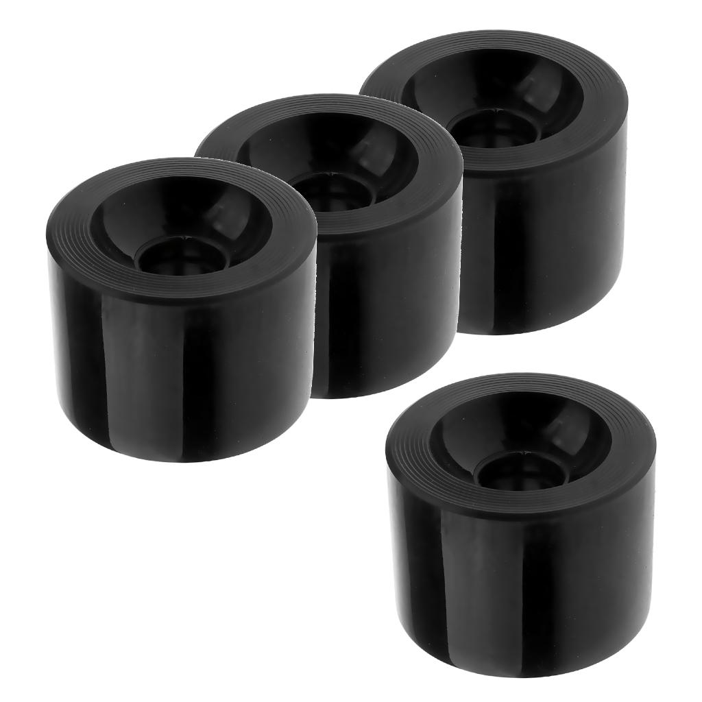 Rodas de Skate Profissional Material PU Rodas para Longboard Cruiser 70mm Duráveis Acessórios de Skate para Uso Externo