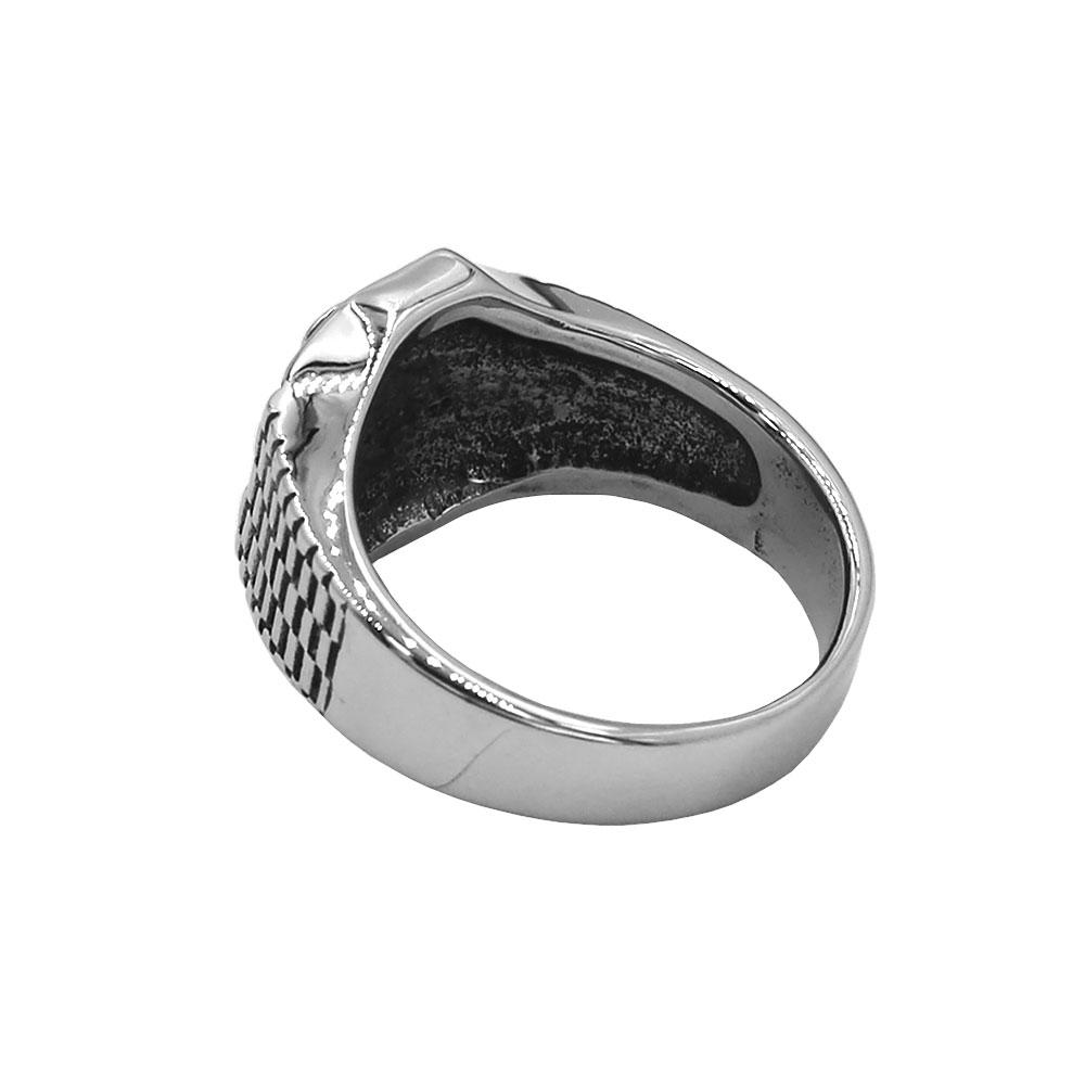 Classic Scorpion Ring Stainless Steel Vintage Watch Shape Scorpion Pattern Male Ring SWR1037