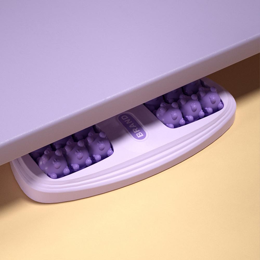 Durable And Safe Foot Massage Roller Foot Therapy Health Home Use Leg Acupoint Magnetic Bead Four Row Roller Foot Massager