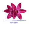 Flower Orchid Duckbill Clip Cloth Korean Style Hairpins Creative Simulation Flower Hair Clip  Party
