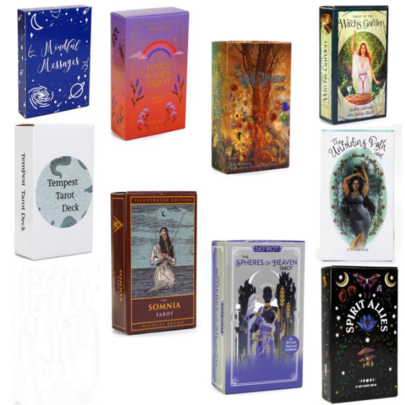 New Edition English Tarot Cards Oracle Deck For Divination And Fortune Telling