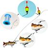 Electric Fishing  Lures 3.5" USB Rechargeable LED Light Bait Swimbaits Robotic Lures Crankbait Fishing Tackle Lifelike Fish
