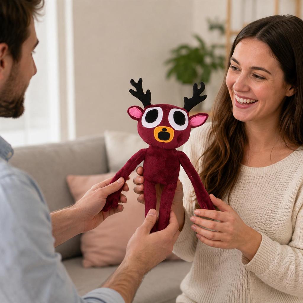 Plush Stuffed Animal Toy Soft Cuddly Doll for Kids Boys Girls