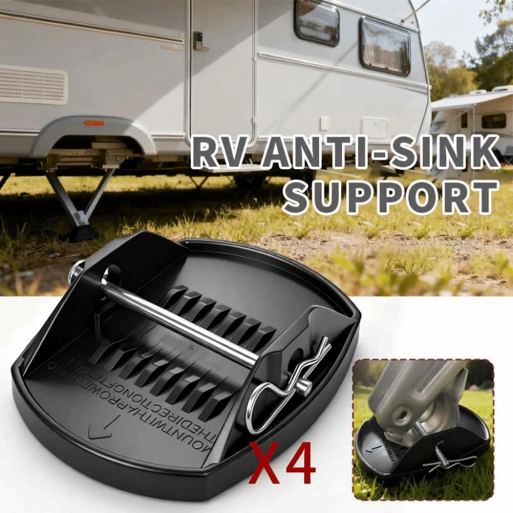 4pcs Easy Installation Caravan Jack Pads Support Adapter Jacking Lift Pad For Campervan