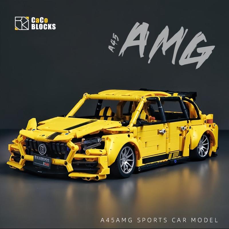 NEW Technical Speed Racing Building Blocks Sports Car Model Moc Assemble Bricks Toys Birthday Christmas Halloween Gifts For Kids