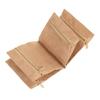 Jewelry Storage Bag Rings Earrings Bracelet Necklace Storage Pouch Foldable Zipper Closure Travel Jewelry Organizer