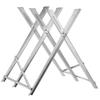 KADAX Folding wooden cutting stand, 82 x 78 cm, steel