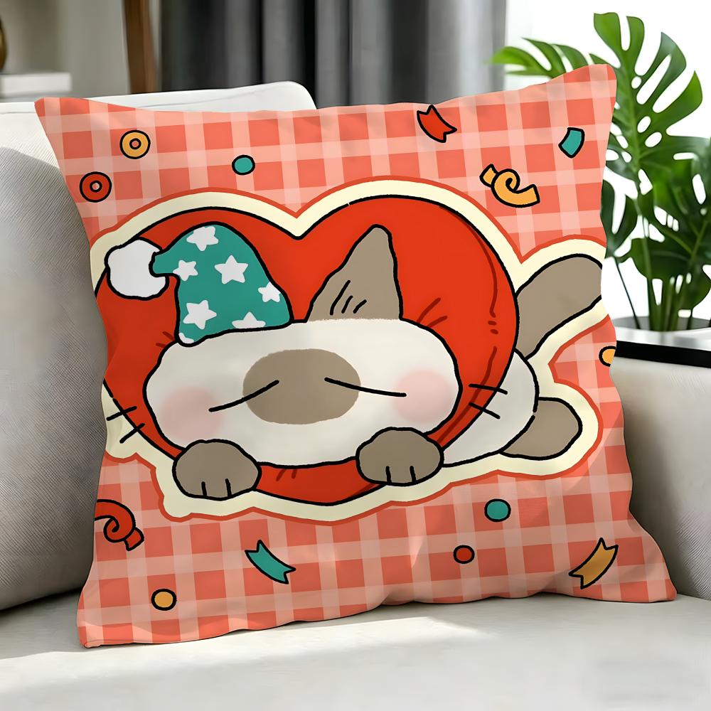 Food AAzuki Cushion Cover Cushion Cover Set Pcs X X X Pillowcase Decorative Sofa Home Decor