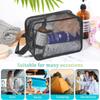 Quick Dry Beach Pockets Easily Carry Tote Bag Durable Cosmetic Organizer Case  Camping