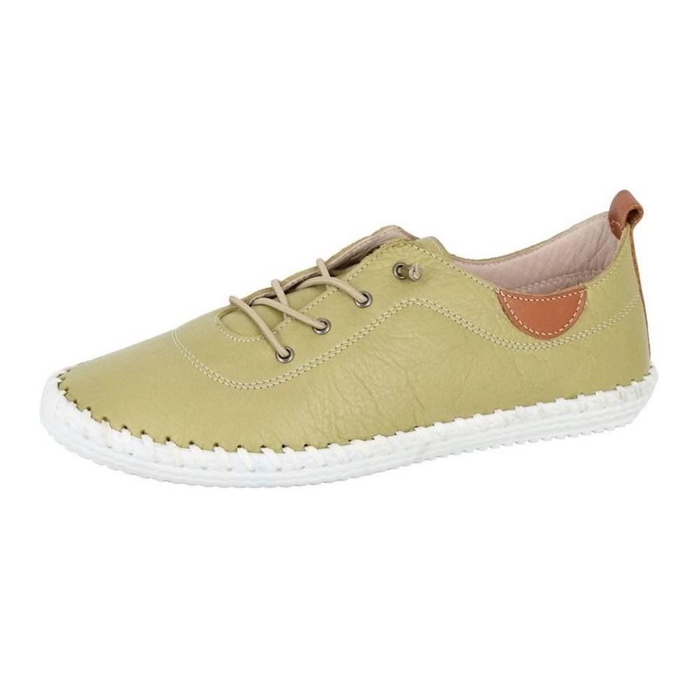 Mod Comfys Womens/Ladies Leather Trainers