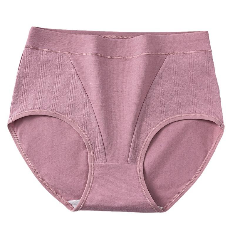 High Waist Plus Size Cotton Panties for Women - Suitable for Middle-Aged and Elderly Moms (200 Jin)