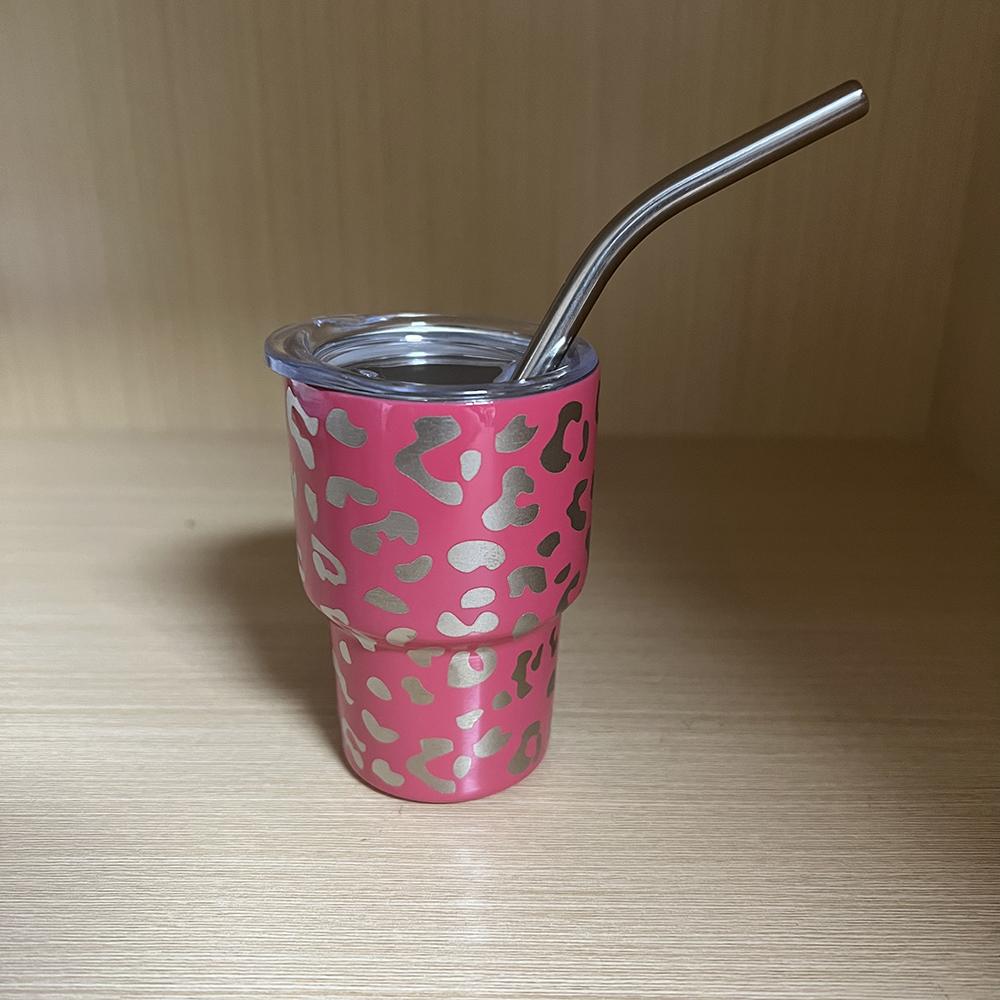 1 Piece 2oz Mini Portable Stainless Steel Coffee Juice Hot And Cold Drinking Cup Suitable For Bar Travel And Camping