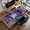 Grand Theft Auto Personalized Name Mouse Pad Keyboard Pad Desktop Mouse Pad Non-Slip Rubber Bottom Suitable for Office Gaming PC Laptop