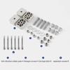 Universal Stainless Steel Air Conditioner Bracket - Thickened Crossbar Support for 1.5P To 5P