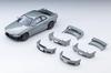 TOMYTEC Tomica Limited Vintage Neo 1/64 Scale LV-N353a Nissan Skyline 2-Door Sports Coupe 25GT TURBO with Optional Parts, Silver, 2000 Model, Finished