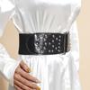 Women Shirt Wide Waist Belt Vintage Elegant Elastic Rope Universal Waist Belt Women Dress Shirt Wide Waist Seal Corset