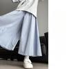 High Waisted Solid Color Casual Women's Long Pleated Wide Leg Pants