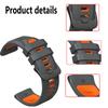 Smartwatch-Armband für Garmin Forerunner 970 Zweifarbiges Silikon Forerunner 965 955 945 935 Weiches und atmungsaktives Armband