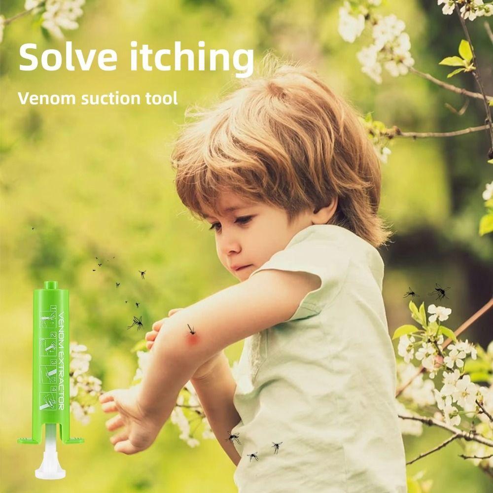 Vacuum Bug Bite Suction Tool Bites Relief Insect Sting Sucker Bite Venom Extractor  Camp