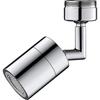 Alloy Swivel Faucet Extender Sink 2 Mode Splash Water Filter Extension For Kitchen Bathroom Wash Hand/Hair/Face