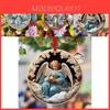 Vintage Acrylic Christmas Angel Decoration Festive Car Interior Ornament