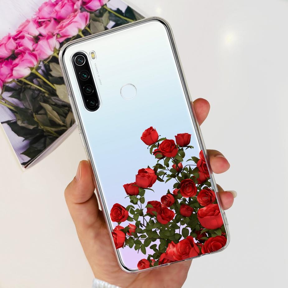For Xiaomi Redmi Note 8 Case Note 8T Luxury Painted Cover Clear Silicone Phone Case For Redmi Note 8 Pro Note8 Note8T Soft Shell