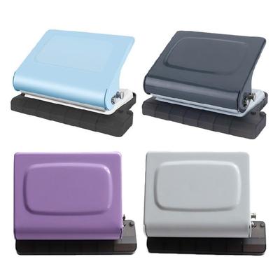 Compact 10 Hole Manual Document Punch with 10 Multicolor Coils Works On A4 30 Holes 20 Holes