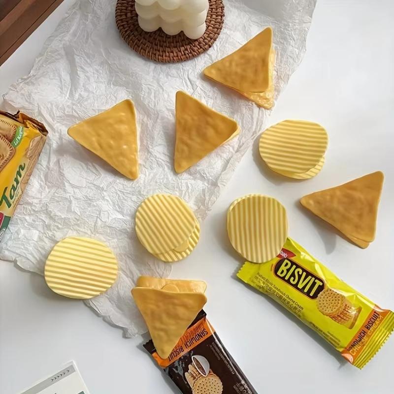 1 Set Creative Simulation Modeling Potato Clip Food Bag Clip Versatile Fresh-Keeping Sealed Snack Bags Bills Kitchen Accessory