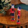 Christmas Hockey Player Holiday Wooden Nutcracker Puppet Sports Ornaments Table Centerpiece Friends Gift