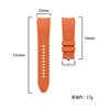 No Gap Silicone+Leather Strap for Samsung Galaxy Watch 7 6 5 4 FE 40mm 44mm Bracelet Wristband Watch 6 4 Classic 43/47mm 42/46mm