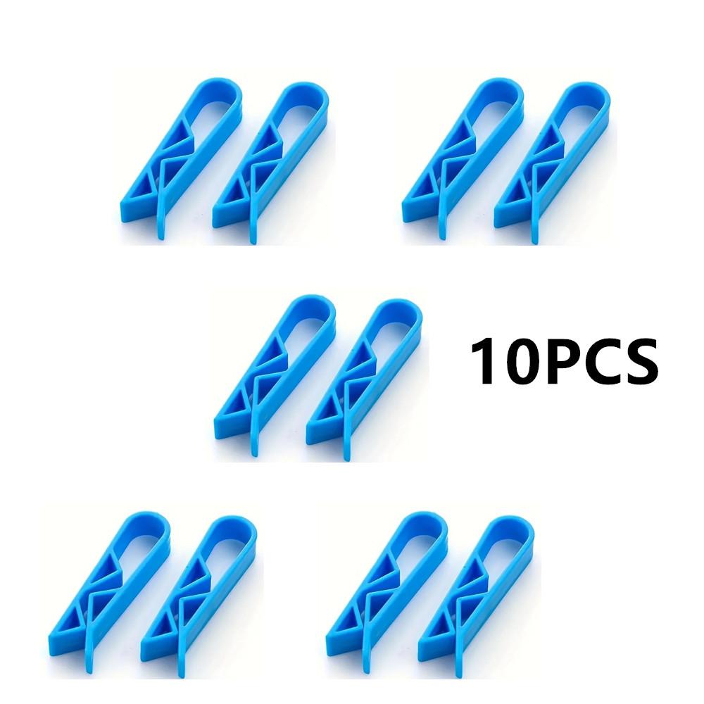 10/20PCS innovative trash can clips - safe and non slip trash bag holder, stylish divider side clips, convenient for home use