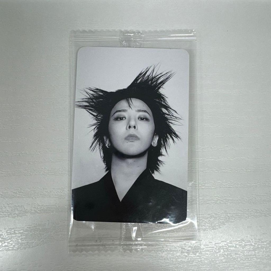 [USED] G-DRAGON Übermensch photocard ktown4u