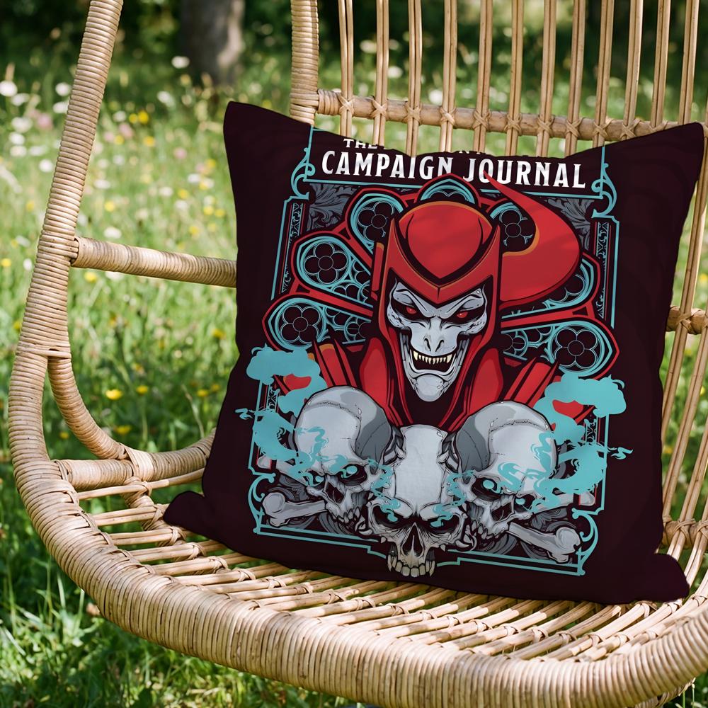 Popular DDungeons  Dragonsied Cushion Cover Versatile DoubleSided Pillow Case Fit for Sofa Bed Car  Daily Decor