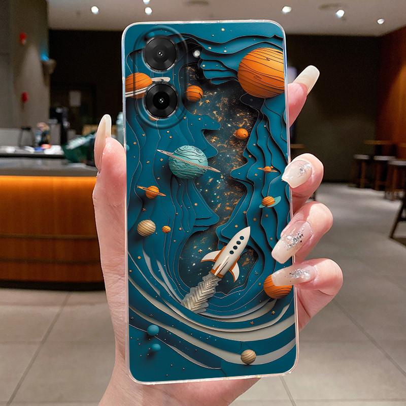 Case For Xiaomi Redmi A5 Flower Butterfly Phone Shells For Redmi A5 4G Soft Silicone Transparent Funda TPU Protective Back Cover