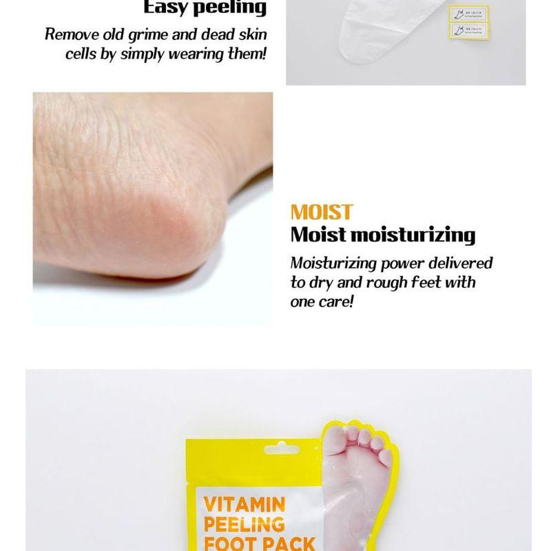 LEBELAGE - Vitamin Peeling Foot Pack