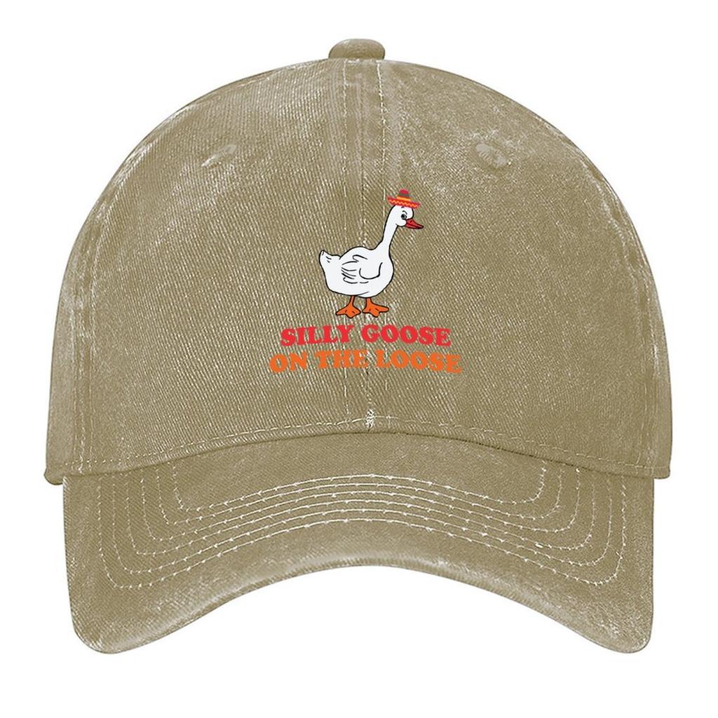 Silly Goose One The Loose Baseball Cap Kids Hat Sports Cap Trucker Cap sun hat Mens Luxury Womens