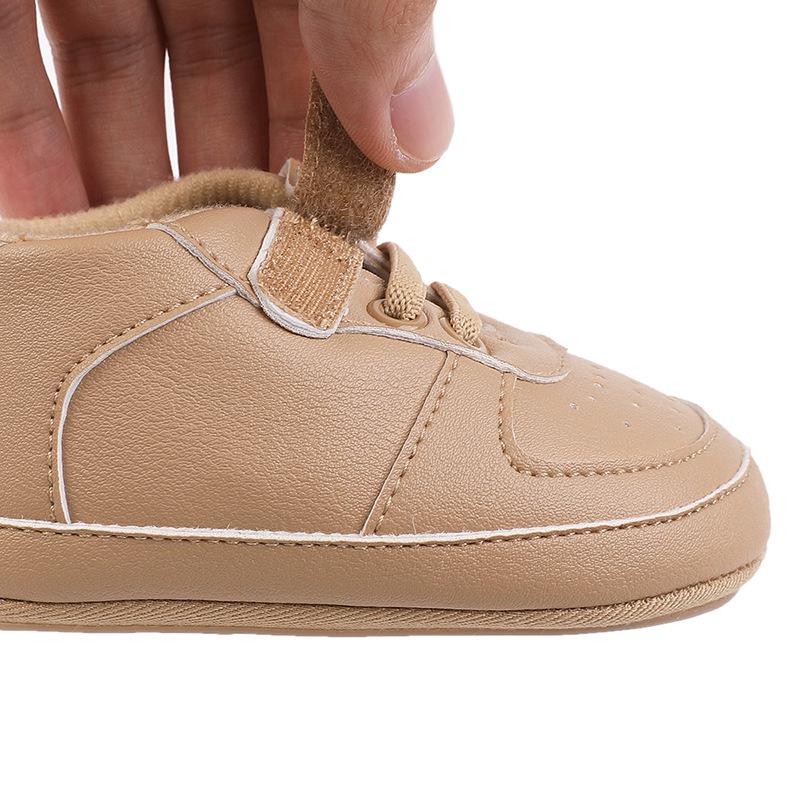 Gamilo Infant Shoes: 0-12 Months Baby Boy Walker Shoes with Indoor Rubber Soles for Spring and Autumn