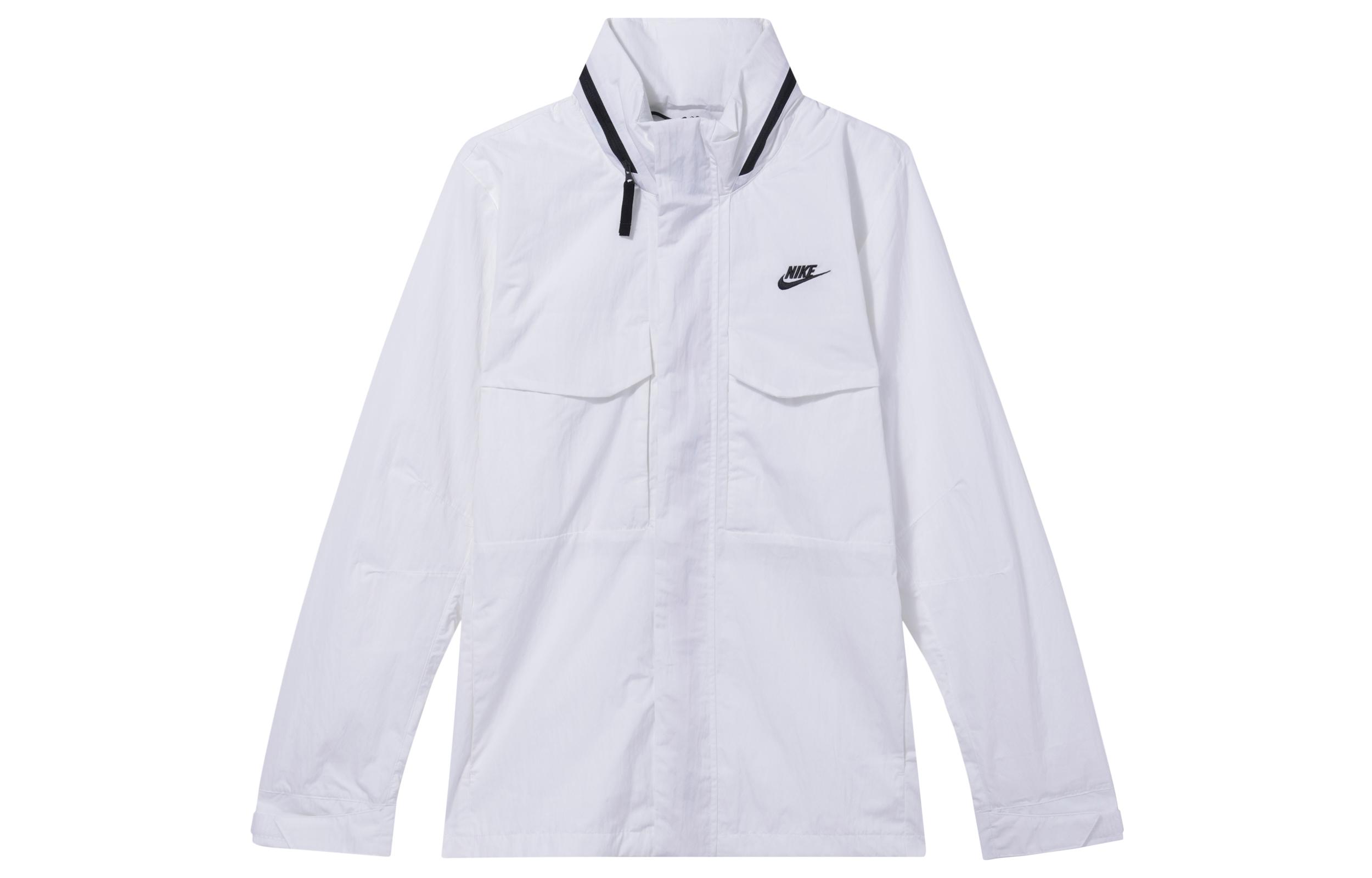 

Nike Jackets Men s White Detachable Hood Moderate Other CZ9880-100 L
